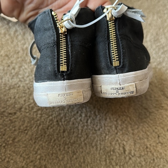 Sperry x Rebecca Minkoff Washed Canvas High Top Sneaker - Size 6📦 - Picture 14 of 14